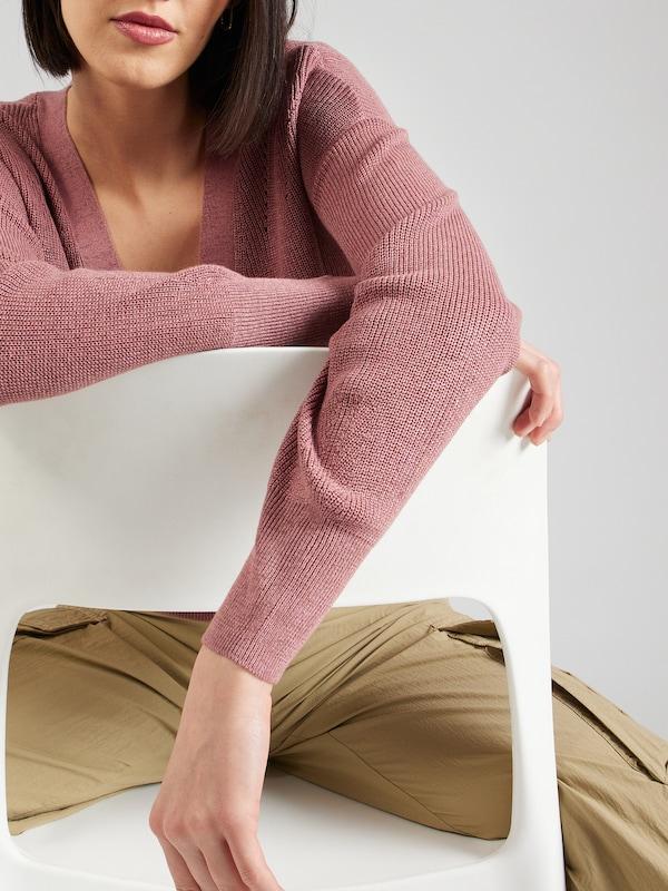 VERO MODA VERO MODA Strickjacke 'NEW LEXSUN' in Altrosa Nur für heute