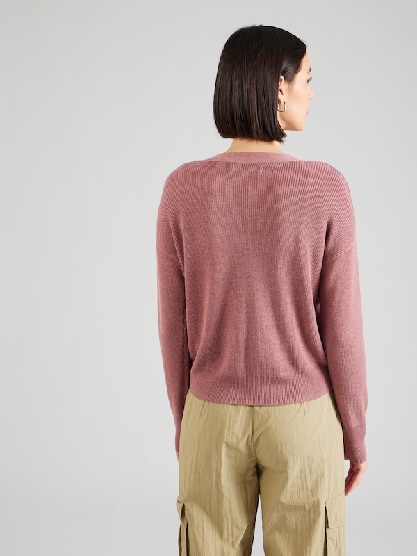 VERO MODA VERO MODA Strickjacke 'NEW LEXSUN' in Altrosa Nur für heute