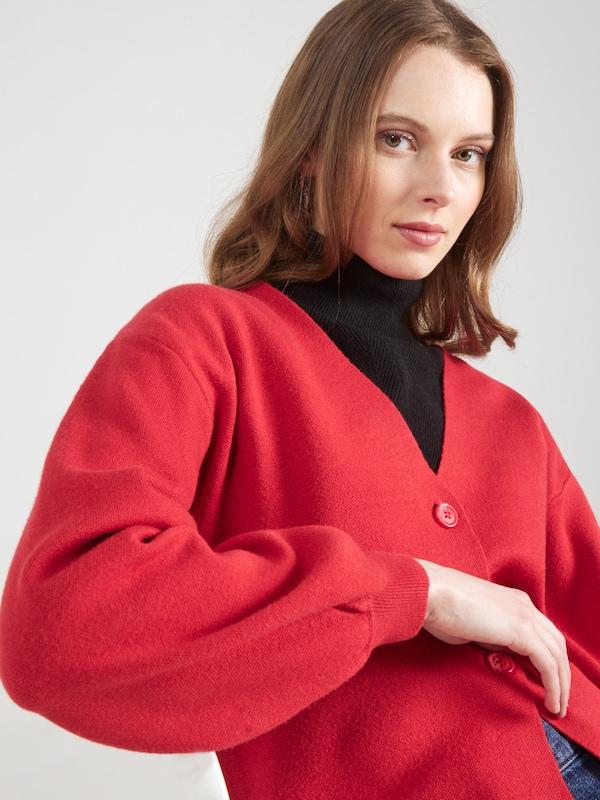 VERO MODA VERO MODA Strickjacke 'VMGold' in Rot Discount Store für neue Produkte