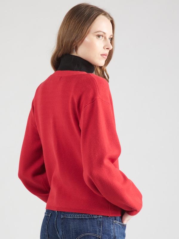 VERO MODA VERO MODA Strickjacke 'VMGold' in Rot Discount Store für neue Produkte