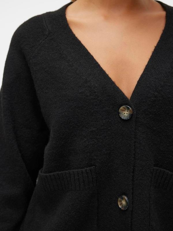 VERO MODA VERO MODA Strickjacke 'VMBoom' in Schwarz Nur noch ein Tag übrig