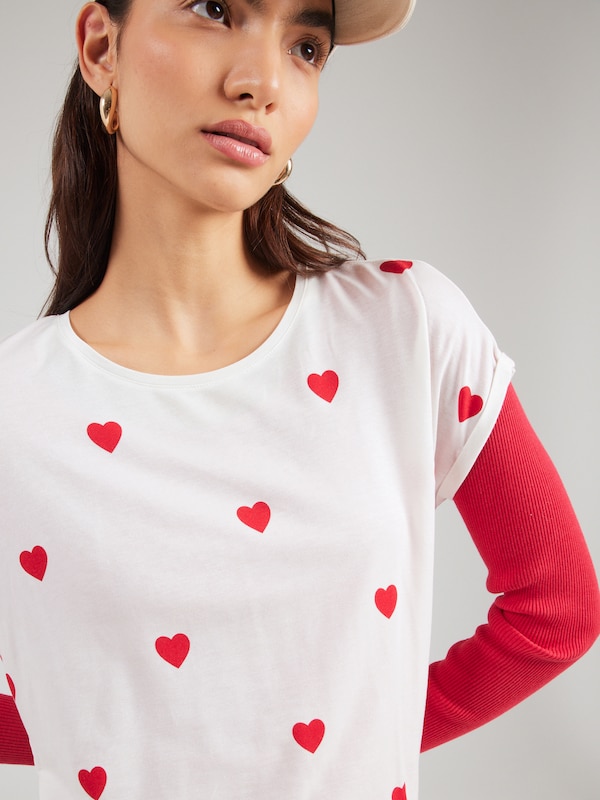 VERO MODA VERO MODA T-Shirt 'VMAVA' in Weiß Riesige Rabatte