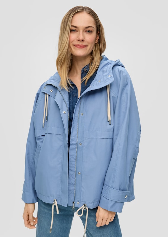 s.Oliver s.Oliver Übergangsjacke in Opal Hellblau Black Friday Preise