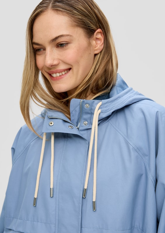 s.Oliver s.Oliver Übergangsjacke in Opal Hellblau Black Friday Preise