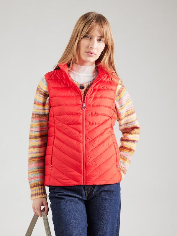 s.Oliver s.Oliver Weste in Knallrot Kostenloser Versand