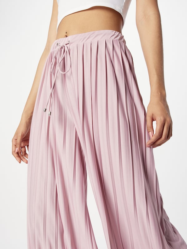 ABOUT YOU ABOUT YOU Wide Leg Hose 'Caren' in Rosa Versandkostenfrei