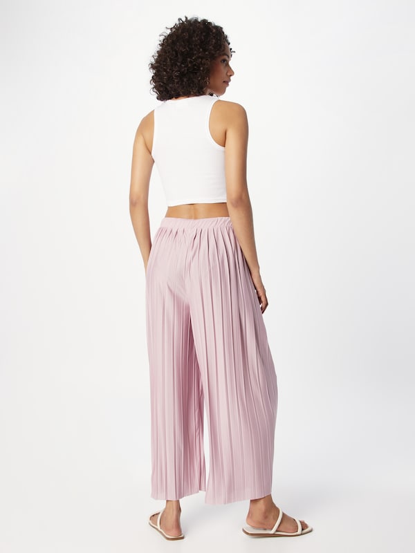 ABOUT YOU ABOUT YOU Wide Leg Hose 'Caren' in Rosa Versandkostenfrei