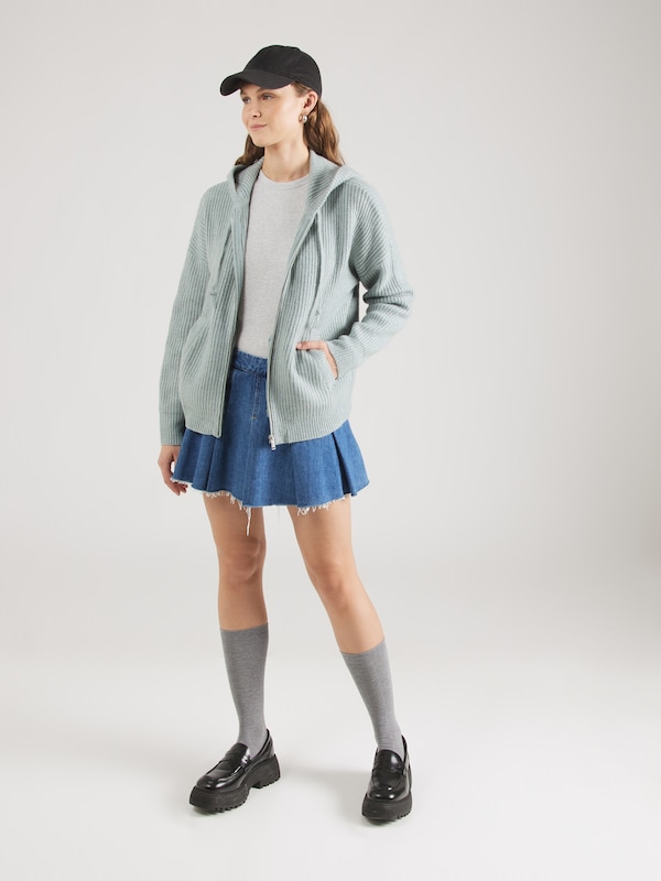 ABOUT YOU ABOUT YOU Cardigan 'Jolin' in Grünmeliert Großer Ausverkauf