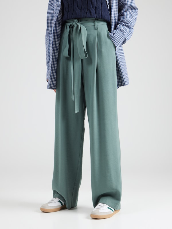 ABOUT YOU ABOUT YOU Wide Leg Hose in Dunkelgrün Exklusivangebot