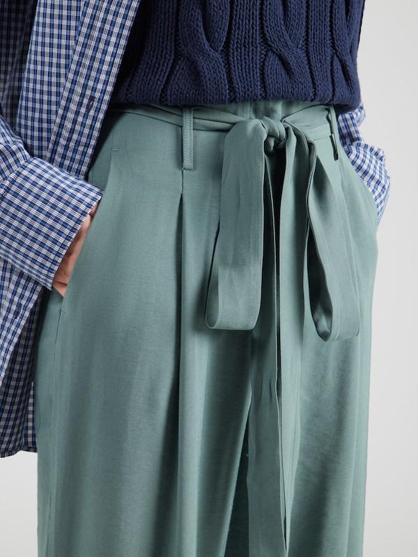 ABOUT YOU ABOUT YOU Wide Leg Hose in Dunkelgrün Exklusivangebot