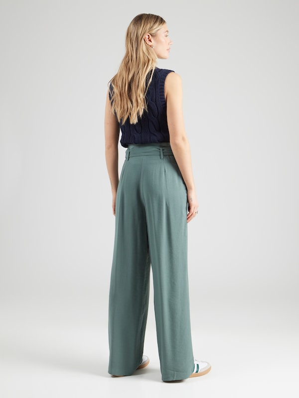 ABOUT YOU ABOUT YOU Wide Leg Hose in Dunkelgrün Exklusivangebot