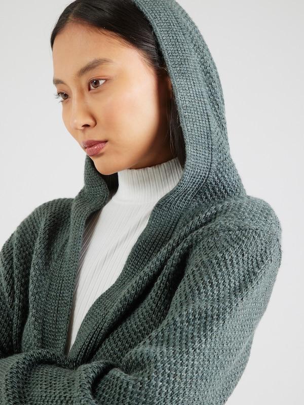 ABOUT YOU ABOUT YOU Strickjacke 'Elektra' in Grünmeliert Muttertagsangebot