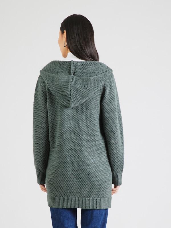 ABOUT YOU ABOUT YOU Strickjacke 'Elektra' in Grünmeliert Muttertagsangebot