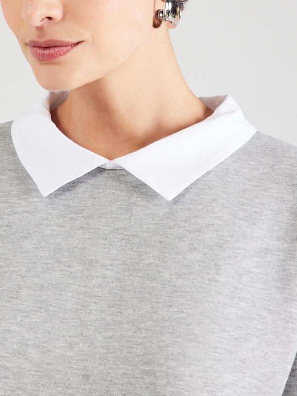ABOUT YOU ABOUT YOU Sweatshirt 'Victoria' in Graumeliert Weiß Online Outlet