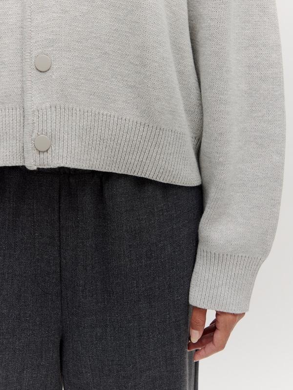 EDITED EDITED Pullover 'Aniela' (GRS) in Graumeliert Kauf eins, bekomm eins gratis