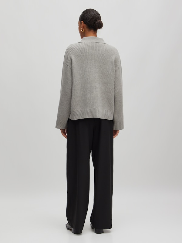 EDITED EDITED Pullover 'Taria' (GRS) in Graumeliert Tägliche Deals
