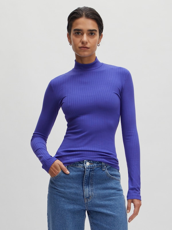 EDITED EDITED Shirt 'Manon' in Blau Tiefpreis