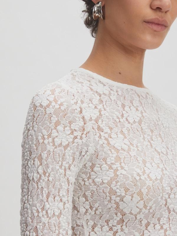 EDITED EDITED Shirtbody 'Janiya' in Weiß Wochenangebot