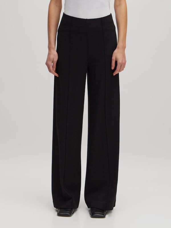EDITED EDITED Wide Leg Hose 'Leva' in Schwarz Neueste Stile