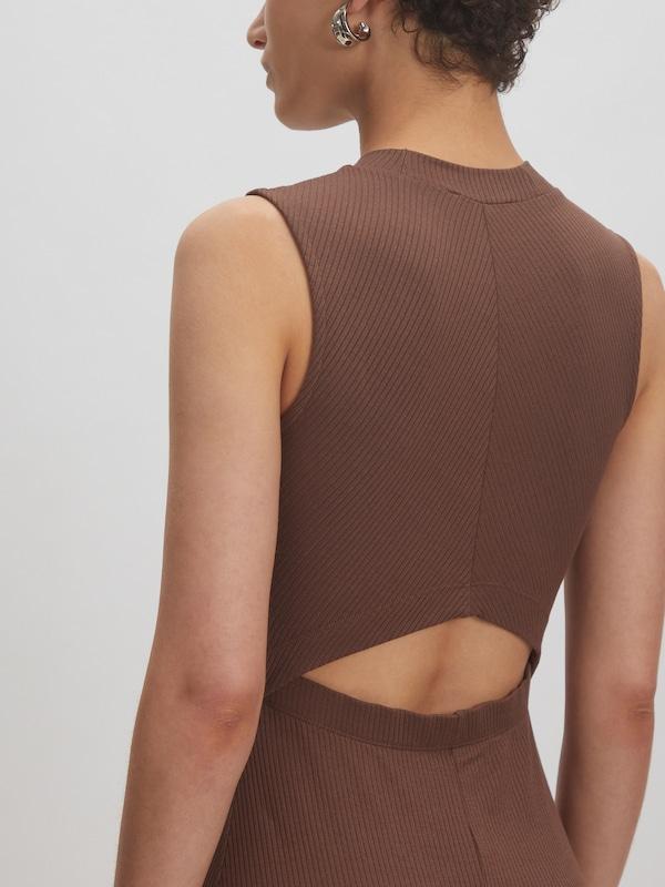 EDITED EDITED Kleid 'Talia' in Braun Bis zu 50% Rabatt