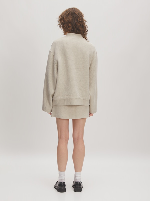 EDITED EDITED Jacke 'Malia' in Beige Bis zu 65% Rabatt