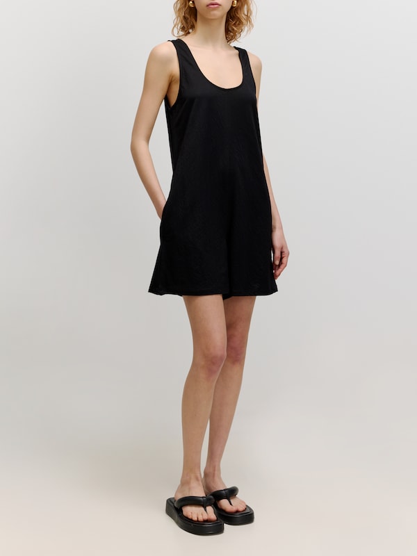 EDITED EDITED Jumpsuit 'Hera' in Schwarz 50% Rabatt mit kostenlosem Versand