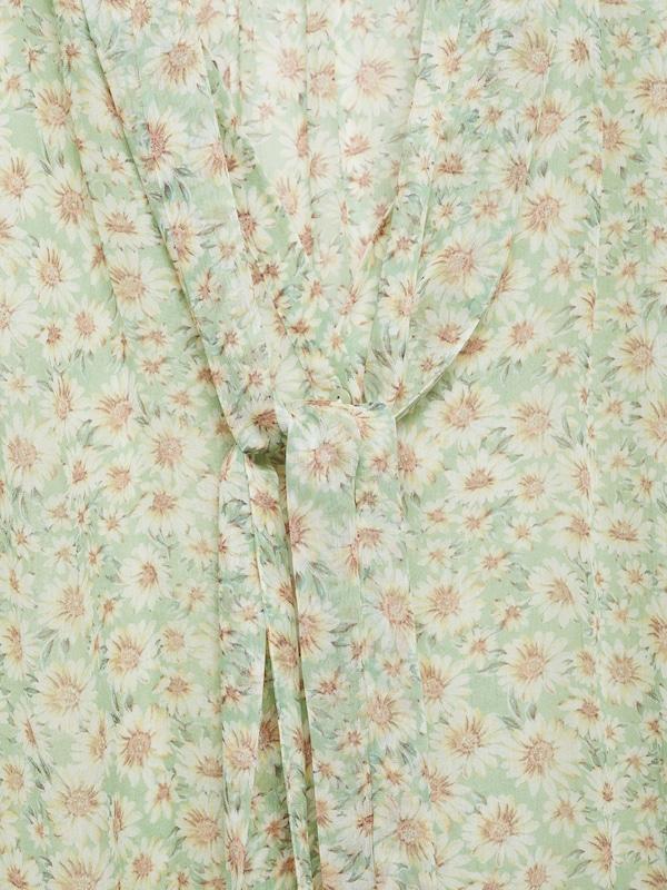 MANGO MANGO Bluse 'BELLE' in Hellgrün zollfrei