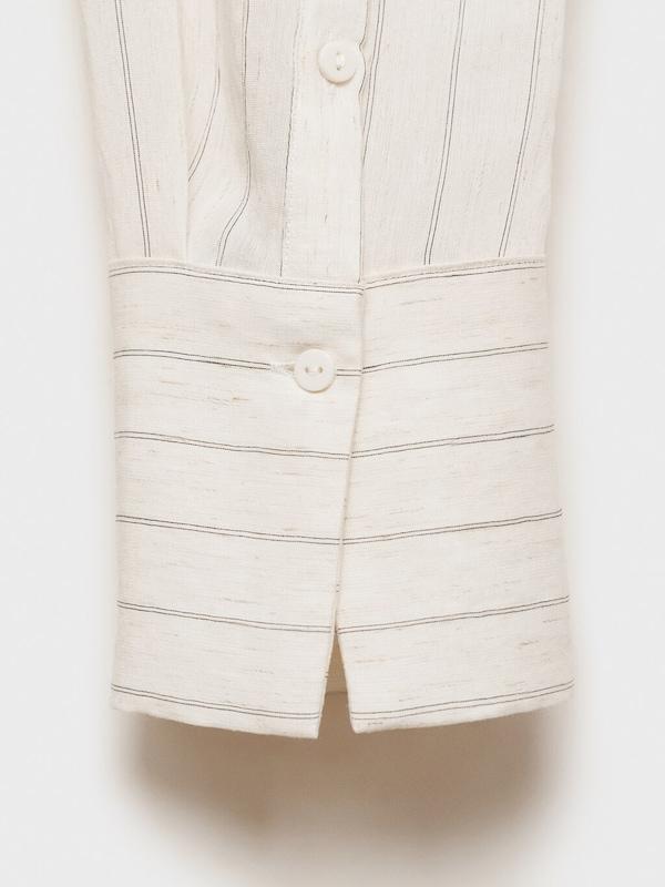 MANGO MANGO Bluse 'CORTAZAR' in Ecru 2025