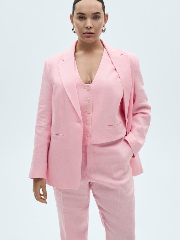 MANGO MANGO Regular Hose 'BORELI' in Rosa Online