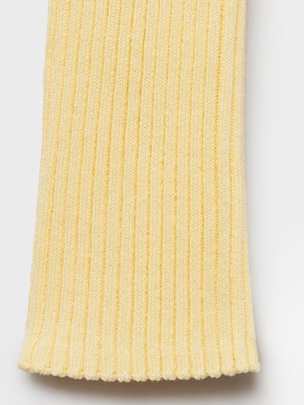 MANGO MANGO Strickjacke 'BUGAMBI' in Gelb im Angebot