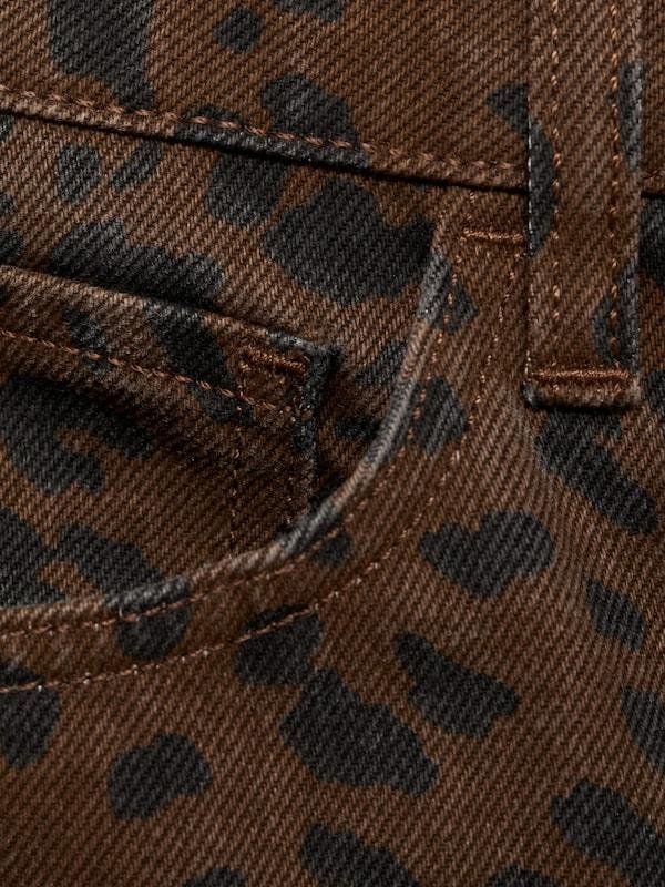 MANGO MANGO Regular Jeans in Braun Fabrikverkauf
