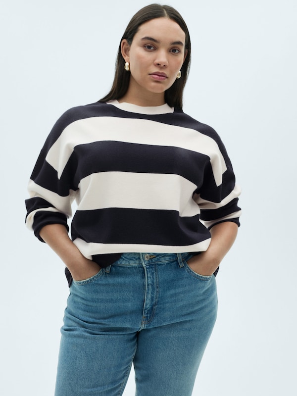 MANGO MANGO Pullover 'LOTUINI' in Navy Fabrikpreis