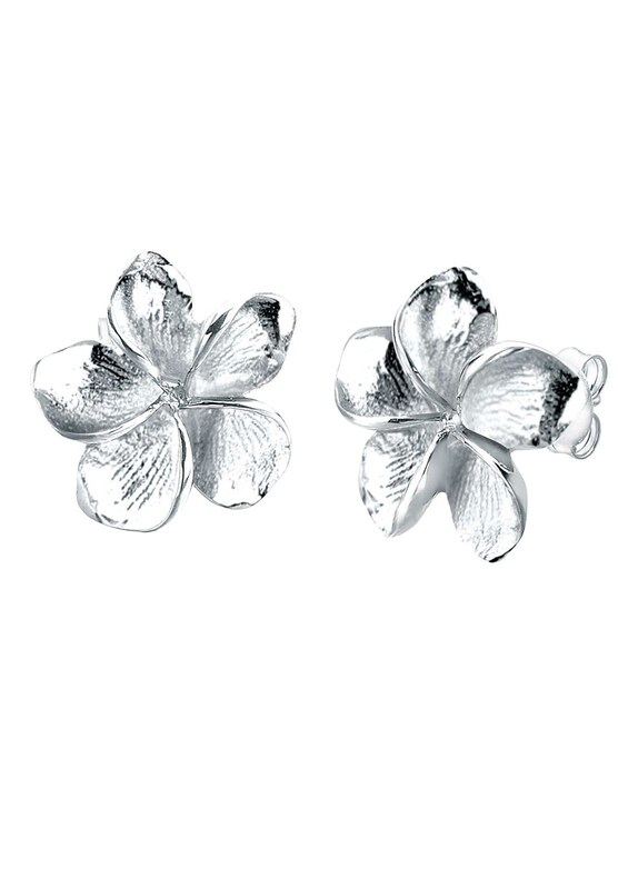 ELLI ELLI Ohrringe 'Frangipani Blüte' in Silber Online Shopping