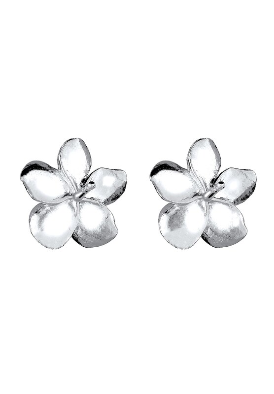 ELLI ELLI Ohrringe 'Frangipani Blüte' in Silber Online Shopping