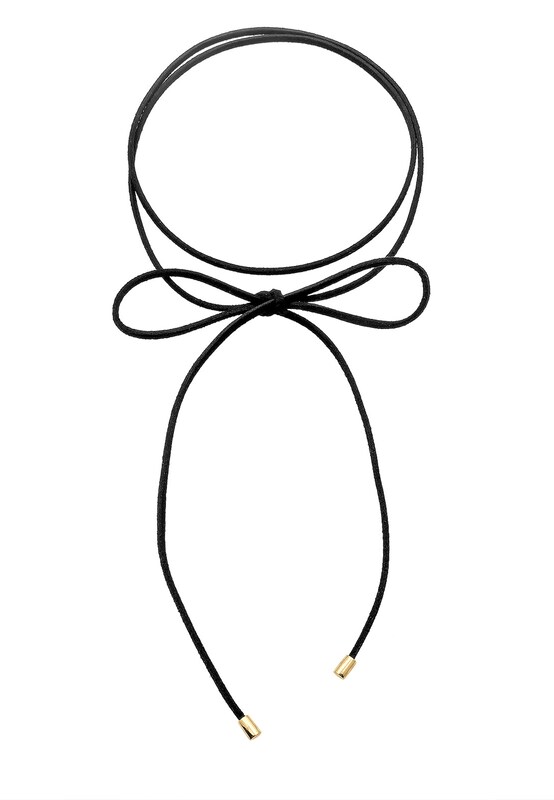 ELLI ELLI Choker 'Schleife' in Gold Saisonschlussverkauf