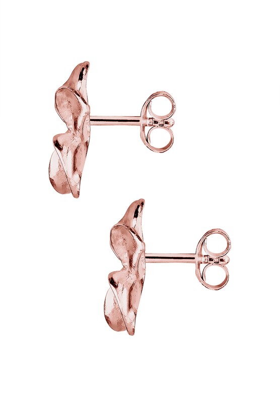 ELLI ELLI Ohrringe 'Frangipani Blüte' in Rosegold Jubiläumsangebot