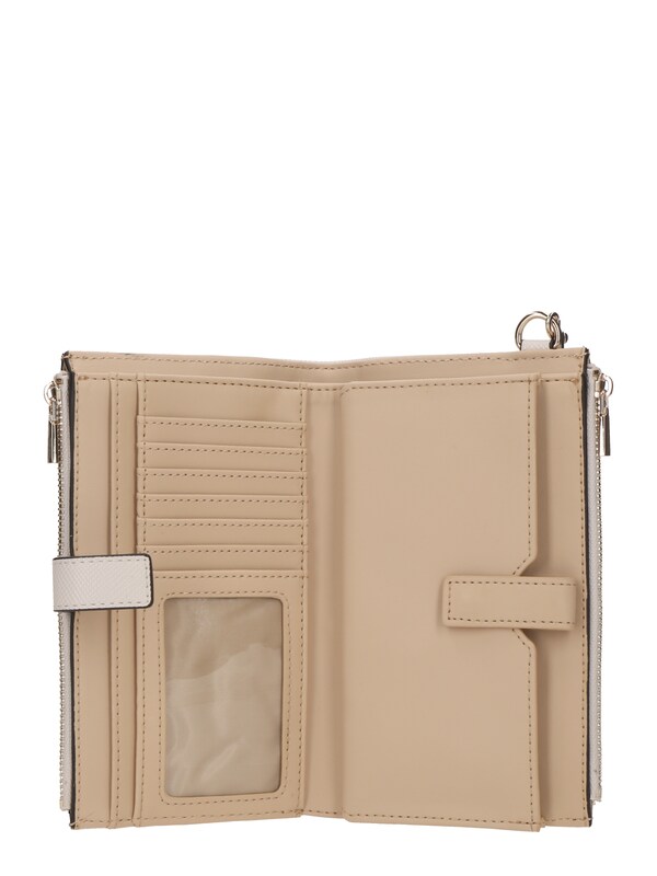 GUESS GUESS Portemonnaie 'Laurel' in Ecru Günstig kaufen