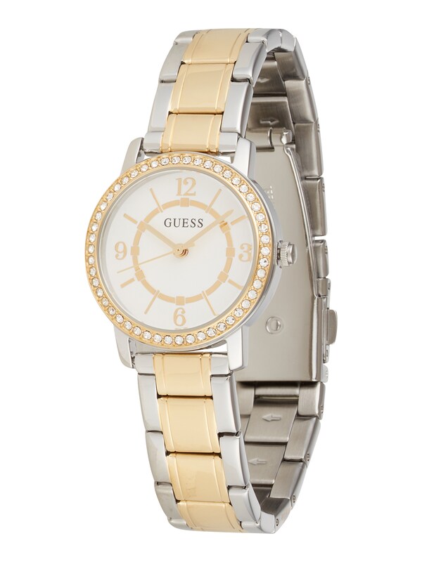 GUESS GUESS Uhr 'Melody' in Gold Silber Versandkostenfrei