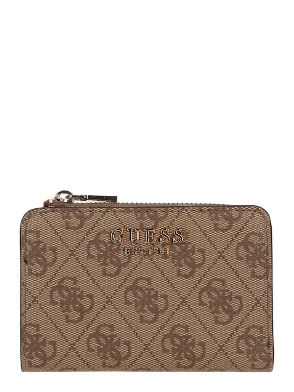 GUESS GUESS Portemonnaie 'LAUREL' in Beige Flash Sale