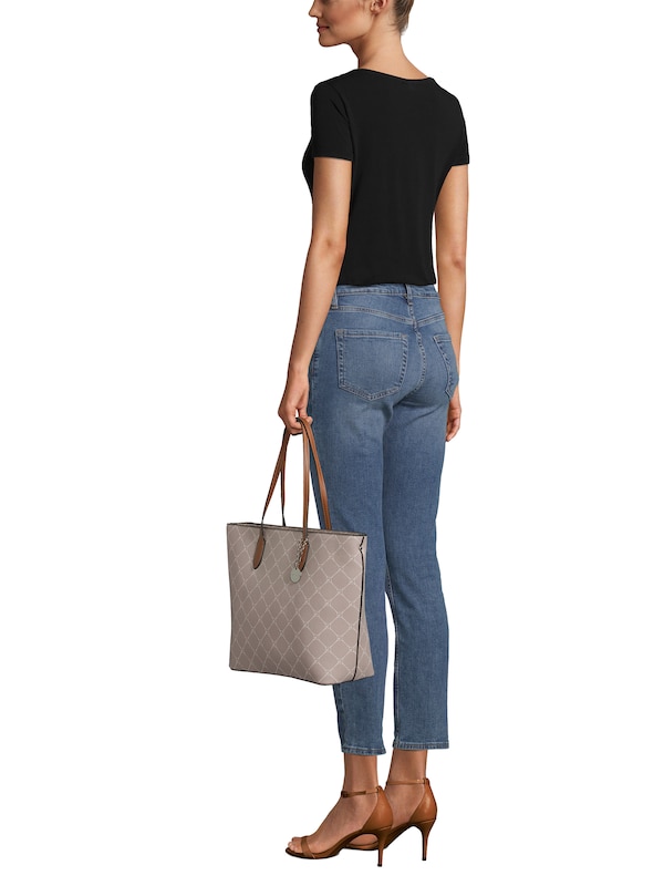 Tamaris Tamaris Shopper 'Anastasia' in Taupe Neueste Stile