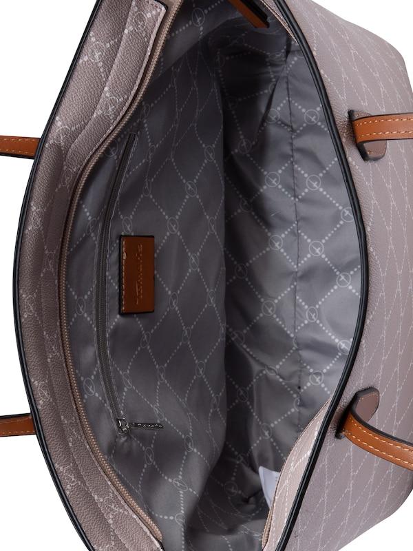 Tamaris Tamaris Shopper 'Anastasia' in Taupe Neueste Stile