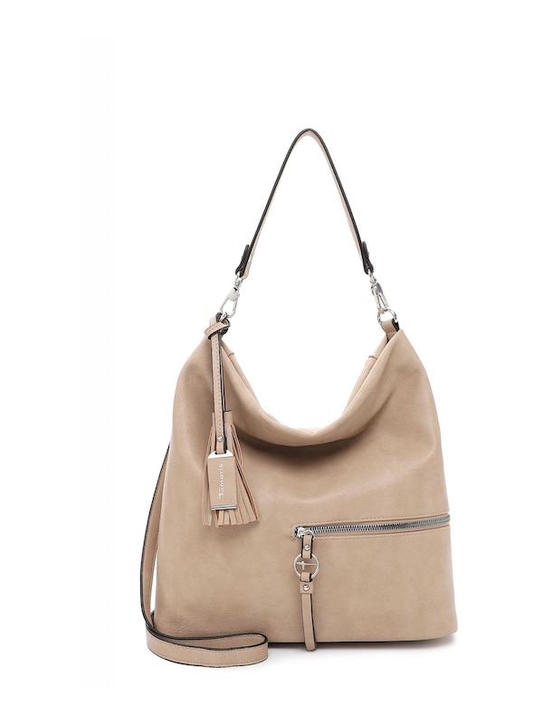 Tamaris Tamaris Umhängetasche 'Nele' in Beige 50% Rabatt für begrenzte Zeit
