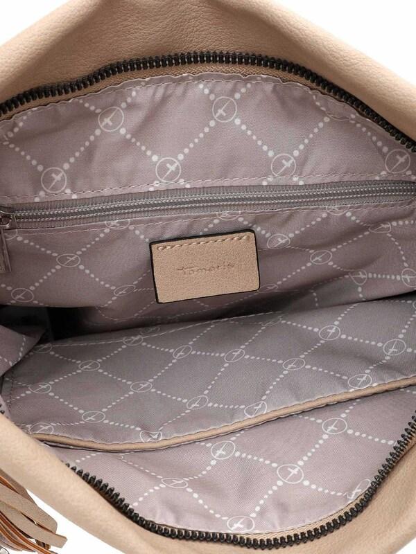 Tamaris Tamaris Umhängetasche 'Nele' in Beige 50% Rabatt für begrenzte Zeit
