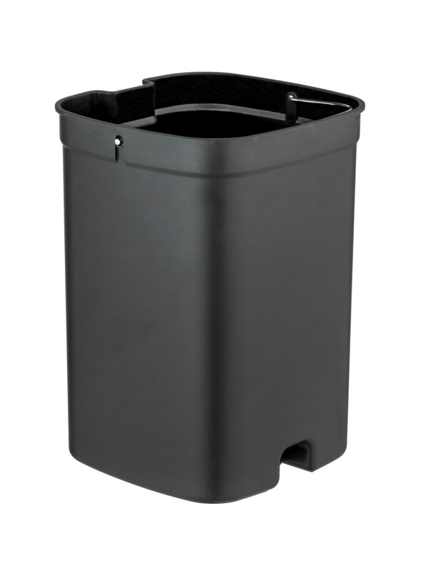 Wenko Wenko Kosmetikeimer 'Davos' 6 5l in Schwarz Discount Store für neue Produkte