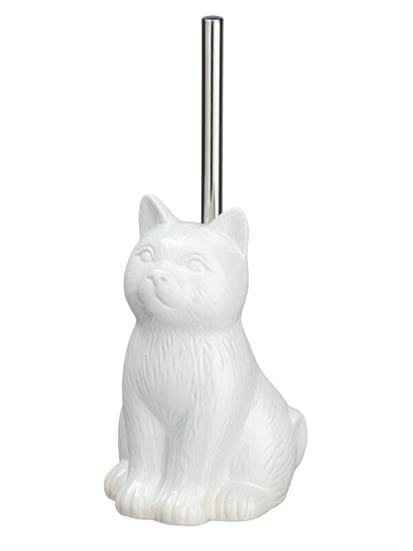 Wenko Wenko WC-Garnitur 'Cat' in Weiß Super Rabatt