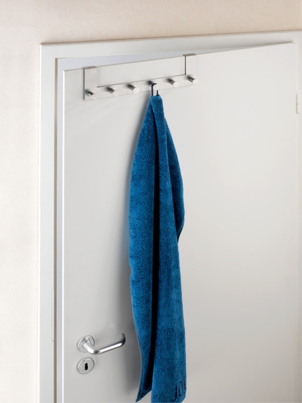 Wenko Wenko Türgarderobe 'Celano' in Silber Clearance-Verkauf