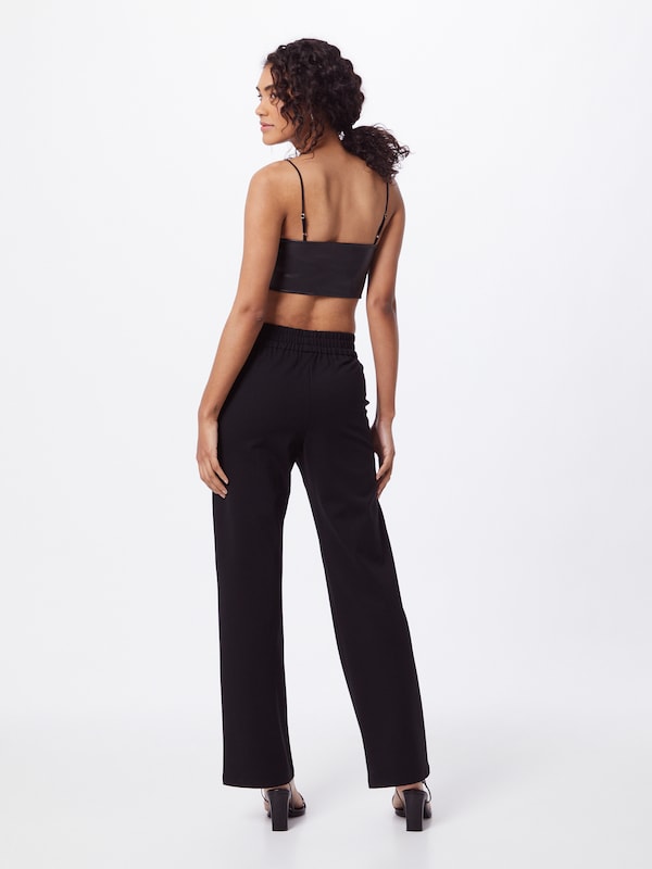 ONLY ONLY Wide Leg Hose 'Poptrash' in Schwarz Exklusive Angebote
