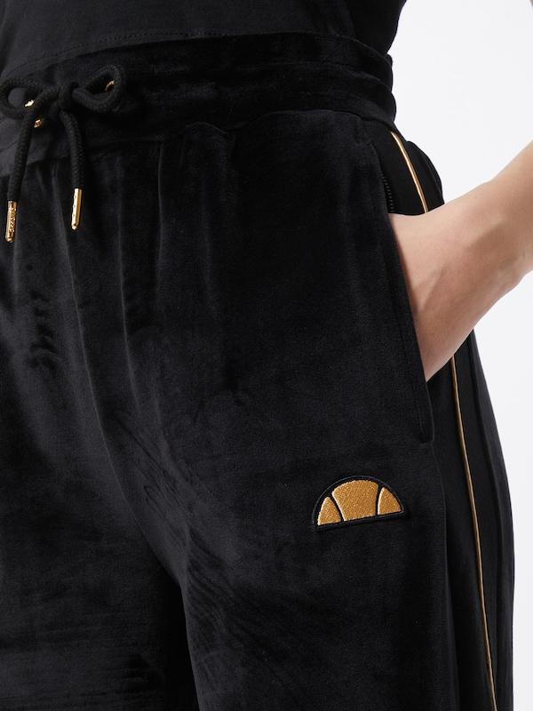 ELLESSE ELLESSE Wide Leg Hose 'Addobbi' in Schwarz Saisonale Angebote