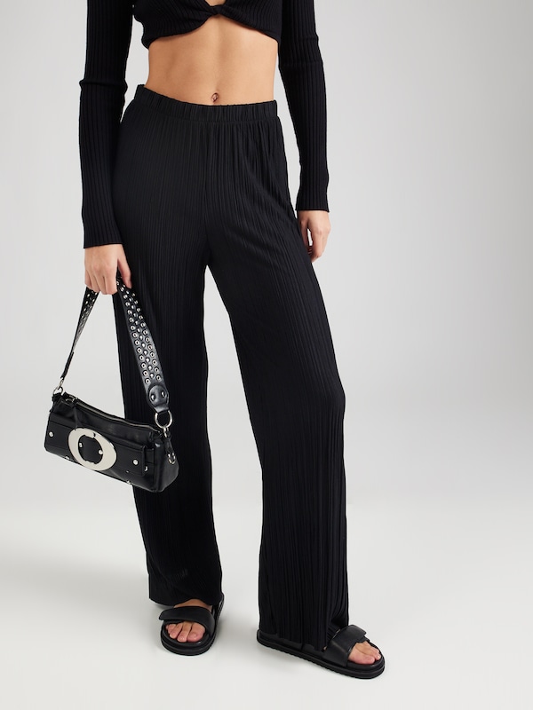 VILA VILA Wide Leg Hose in Schwarz Kauf eins, bekomm eins gratis