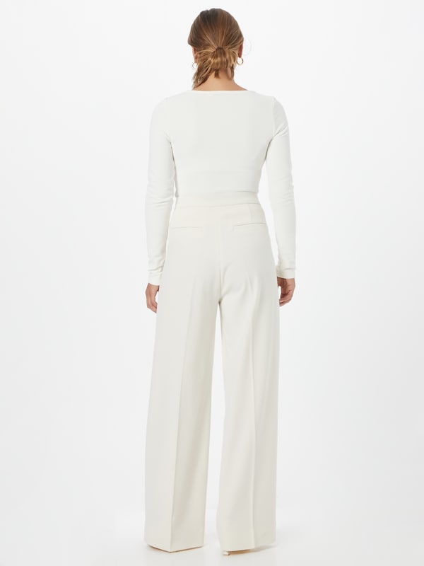Copenhagen Muse Copenhagen Muse Wide Leg Hose in Weiß Kostenlose Rückgabe